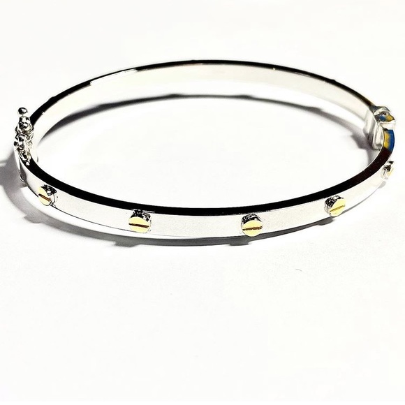 💯AUTHENTIC 14K SOLID GOLD BANGLE - Picture 1 of 5